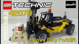 DISCONTINUED SET! LEGO Technic 42079 Heavy Duty Forklift Speed Build