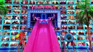 Ant and Dec Saturday Night Takeaway - Inflatable Slide