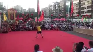 Performing Dragonstyle Forms in Shenzhen China 2017
