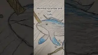 narwhale drawings #art