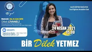 Bir Dilek Yetmez - Konuşmacı: Dilek Livaneli