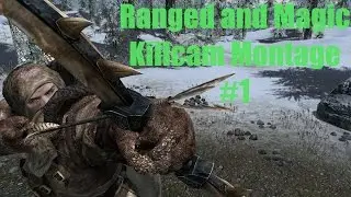 Skyrim Ranged and Magic Killcam Montage #1