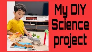 My creative skills/ creativity/ DIY science project/filming with zohan/Dubai kid/