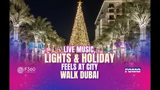 City Walk Unplugged Dubai 2025: Live Music, Festive Fun & Celebrity Buzz
