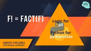Finding the factorial of a number in any programming language. Concept explained with Python.
