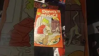 THE PUZZLE PAGE 1958 DENNIS THE MENACE SPECIAL #puzzle