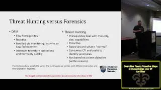 NolaCon 2018 201 Dear Blue Team Proactive Steps to Supercharge your IR Joe Gray