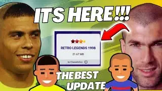 World Soccer Champs: Retro Legends - THE BEST Update is Here! RETRO LEGENDS RONALDO NAZARIO