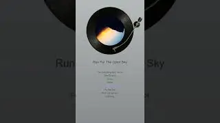 Run For The Open Sky                      #music #youtubemusic #spotify #disco  #mix