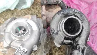Mitsubishi Pajero Turbo || Turbocharged TD04 49177 change to TD04 49377