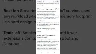 Top 6 Java Frameworks in 2026
