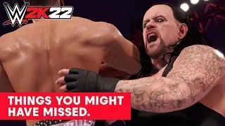 Что вы могли пропустить в новом трейлере WWE 2K22!