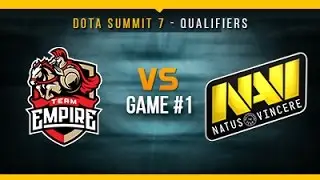 Empire vs NaVi Game 1 - Summit 7 European Qualifier: Semifinals - @BreakyCPK @ZrRock