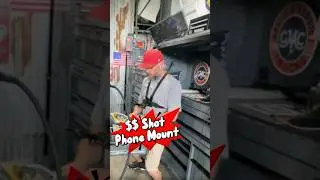 Strap on phone mount to get the perfect money shot!!  Many angles and advantages.