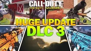 HUGE UPDATE, NEW WEAPONS, DLC 3 ZOMBIES - Infinite Warfare Title Update Date, Teasers, & Leaks