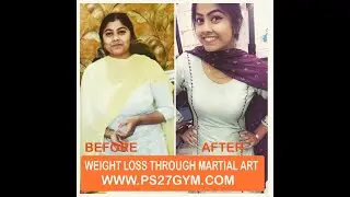 weight loss through Martial Arts #successstory #weightloss #gym