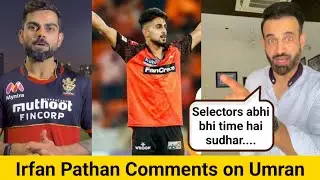 Irfan Pathan and Virat Kohli big statement on Umran malik future | Umran malik bowling in ipl 2023