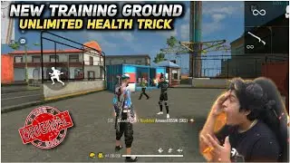 Free Fire Training Mode Unlimited Health Trick | Unlimited Health In Free Fire Training Ground |