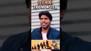 DUNKI BEAT TIGER 3 🤯 ₹305 CR IN 7 DAYS 🔥 #dunki #boxofficecollection #shorts