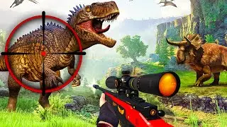 Wild Dinosaur Hunting Games Android Gameplay