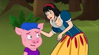 Snow White NEW ADVENTURE! The Lost Piggy | Episode 12 | Princess Stories & Fairy Tales