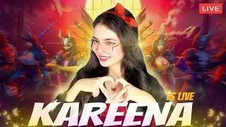 🔴[Live] Free Fire Game rank push 👧 Girl Gamer 😎