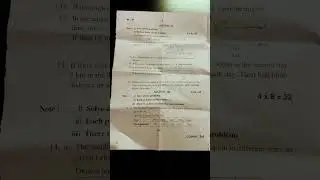 SA 1 question paper 2024-2025 mathematics class 7th part A