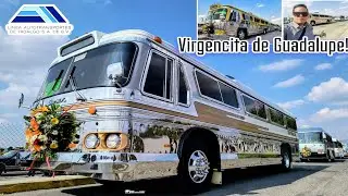 AS&Iacute; se VIVI&Oacute; la PROCESI&Oacute;N de VIRGENCITAS de GUADALUPE! con AUTOBUSES CL&Aacute;SICOS en Cd Sahag&uacute;n🇲🇽