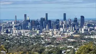 Views from Mount Cootha.