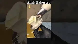 How to make cream flowers/ flowers nozzle work / creams roses 