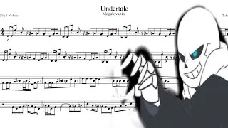 Megalomaniac - Undertale (Clarinet) Partitura - Sheet Music