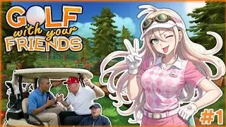 US Presidents Play GOLF WITH YOUR FRIENDS: Forest Course with Miu Iruma