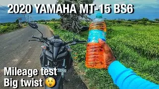 Yamaha MT15 BS6 mileage test | Shocking result😱| City test + Highway test| Tamil |enduro machine |Em