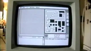 (MAZE WARS) Vintage Apple Macintosh Video Games
