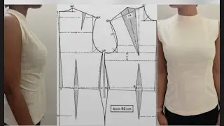 How to draft basic bodies pattern as a beginner to fashion world