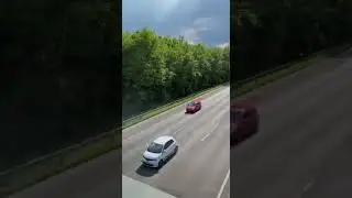 Kawasaki Ninja ZX6 R 636b - Autobahn fly-by - Storm GP exhaust