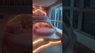 Futuristic Luxury Room with High-Tech Surprises #scenery #luxurylivingstyle #roommakeover