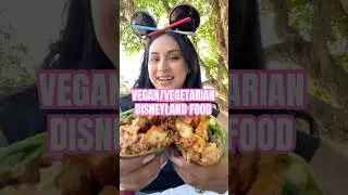 veggie Disney  options! #disney #disneyland #disneyfood #vegan #vegetarian
