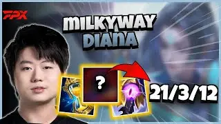 FPX milkyway Diana vs Hecarim | 14.23