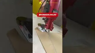 PABRIK KONVEKSI!! Pemotongan kain pakai mesin Cutting kecil #shorts