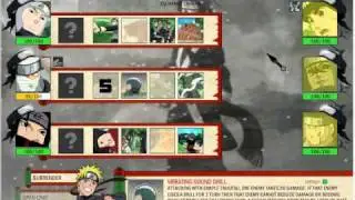 Naruto Arena Yamato(S) Team