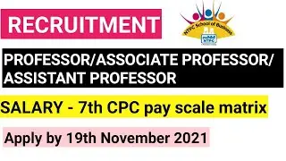 Professor Associate Professor Assistant Professor Vacancy 2021| Assistant professor job vacancy 2021