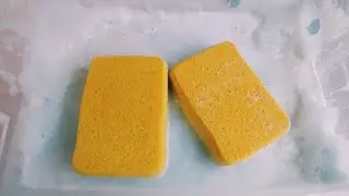ASMR COMPLETE SUPER SOAPY SPONGE RINSING