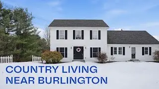 Country Living Near Burlington | Milton Vermont Home with Land for Sale