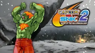 Capcom vs. SNK 2 Blanka Playthrough | Arcade Fighting Game Gameplay (CVS2)