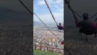 Amazing Swing #youtubeshorts #viral #trending #shorts #nepal #singletree