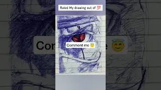 Trust the Process&hellip; Clean Anime Eyes with Pen ✍️ #shorts #penart