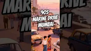 90s marine drive evening mumbai | Mumbai at 90s | nostalgia #theshuklasisters #mumbai #nostalgic