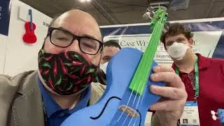 CES2022: Скрипки, напечатанные на 3D-принтере, от 3dprintedmusic и CWRU.