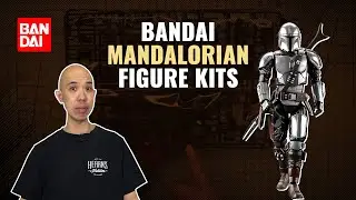 Bandai Star Wars | The Mandalorian 1/12 Figure Plastic Kits Unboxing | #askHearns